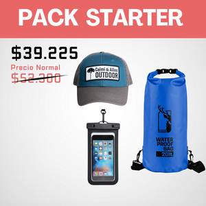 PACK | Starter — Jockey + Bolsa Seca + Funda IPX8