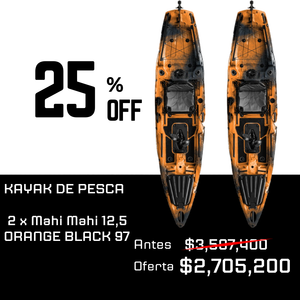 PACK | X2 PRE-VENTA ENERO Kayak MAHI MAHI 12.5