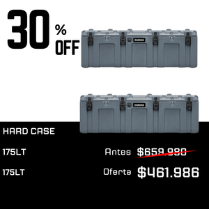 PACK X2 HARD CASE 175LT