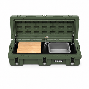 HARD CASE TITAN SERIES 95L KITCHEN SYSTEM GREEN