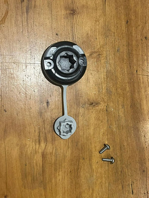 Adaptador estrella Dukha para riel de kayak
