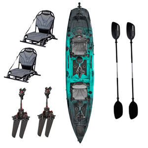 PRE-VENTA ABRIL Kayak MAHI MAHI Tandem Pedal 14 doble