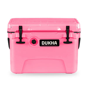 Hard Cooler DUKHA 20QT color Coral, vista frontal