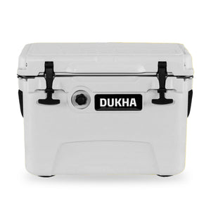 Hard Cooler DUKHA 20QT color White, vista frontal