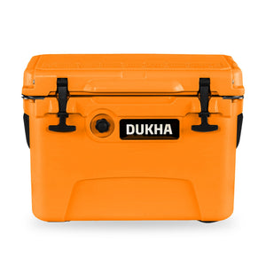 Hard Cooler DUKHA 20QT color Orange, vista frontal