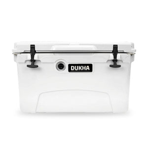 Hard Cooler DUKHA 45QT color White, vista frontal