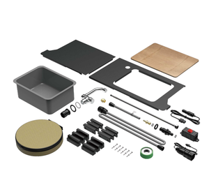 NEW RESERVA JUNIO HARD CASE 95L KITCHEN SYSTEM BLACK