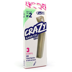 Cuerpos Crazy Sand Eel Talla 2 OR