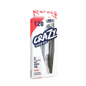 Doble Combo Off Shore Crazy Sand Eel Talla 1 15gr Kaki