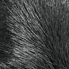 Dyed Deer Body Hair Black