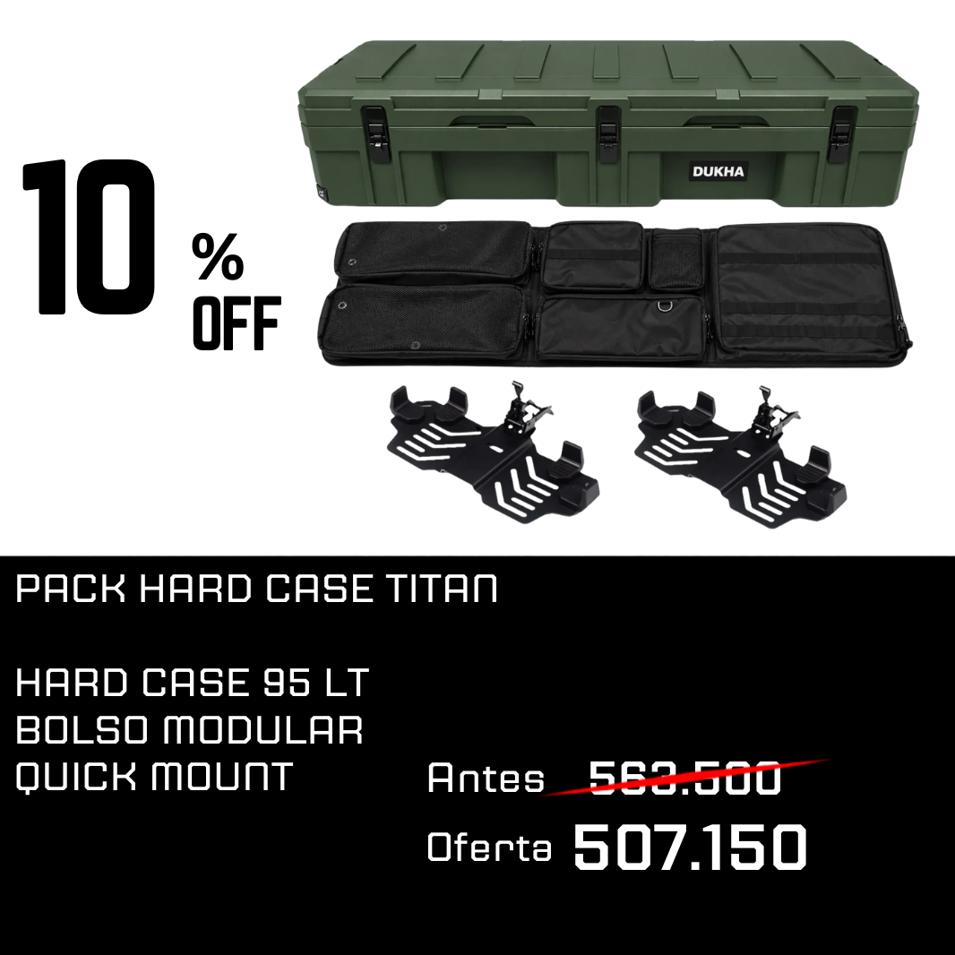PACK | HARD CASE TITAN SERIES 95L BAG ROOFTOP