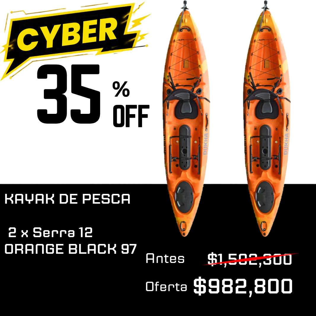 PACK | X2 PRE-VENTA ENERO/FEB Kayak Serra 12