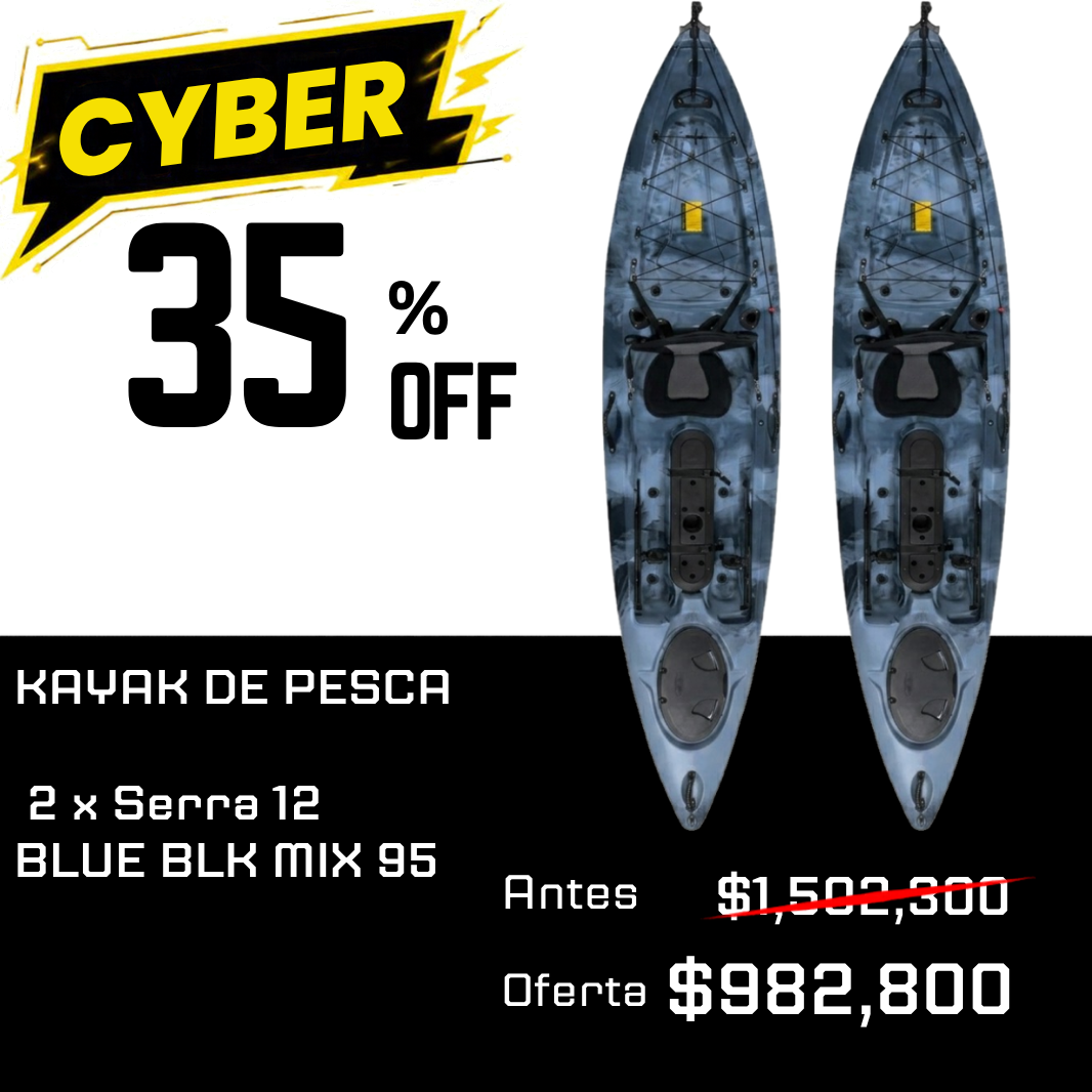 PACK | X2 PRE-VENTA ENERO/FEB Kayak Serra 12
