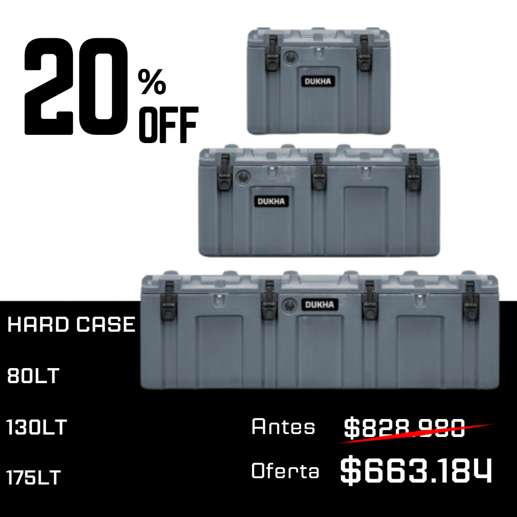 PACK | X3 HARD CASE 175L + 130L + 80L
