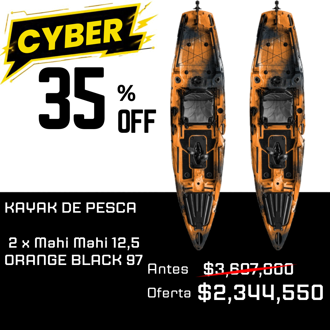 PACK | X2 PRE-VENTA ENERO/FEB Kayak MAHI MAHI 12.5