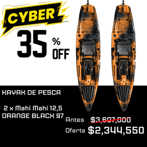 PACK | X2 PRE-VENTA ENERO/FEB Kayak MAHI MAHI 12.5