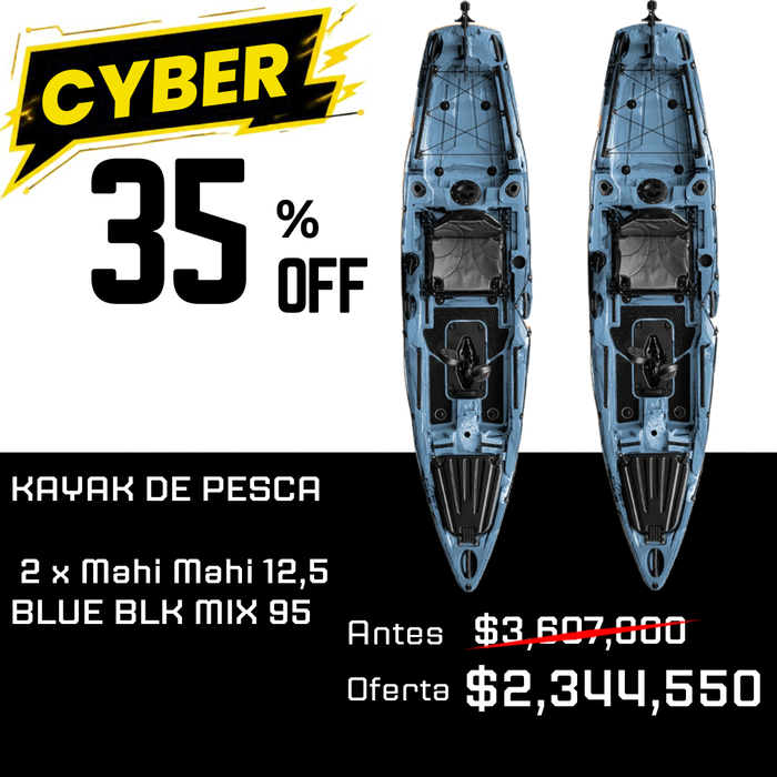 PACK | X2 PRE-VENTA ENERO/FEB Kayak MAHI MAHI 12.5