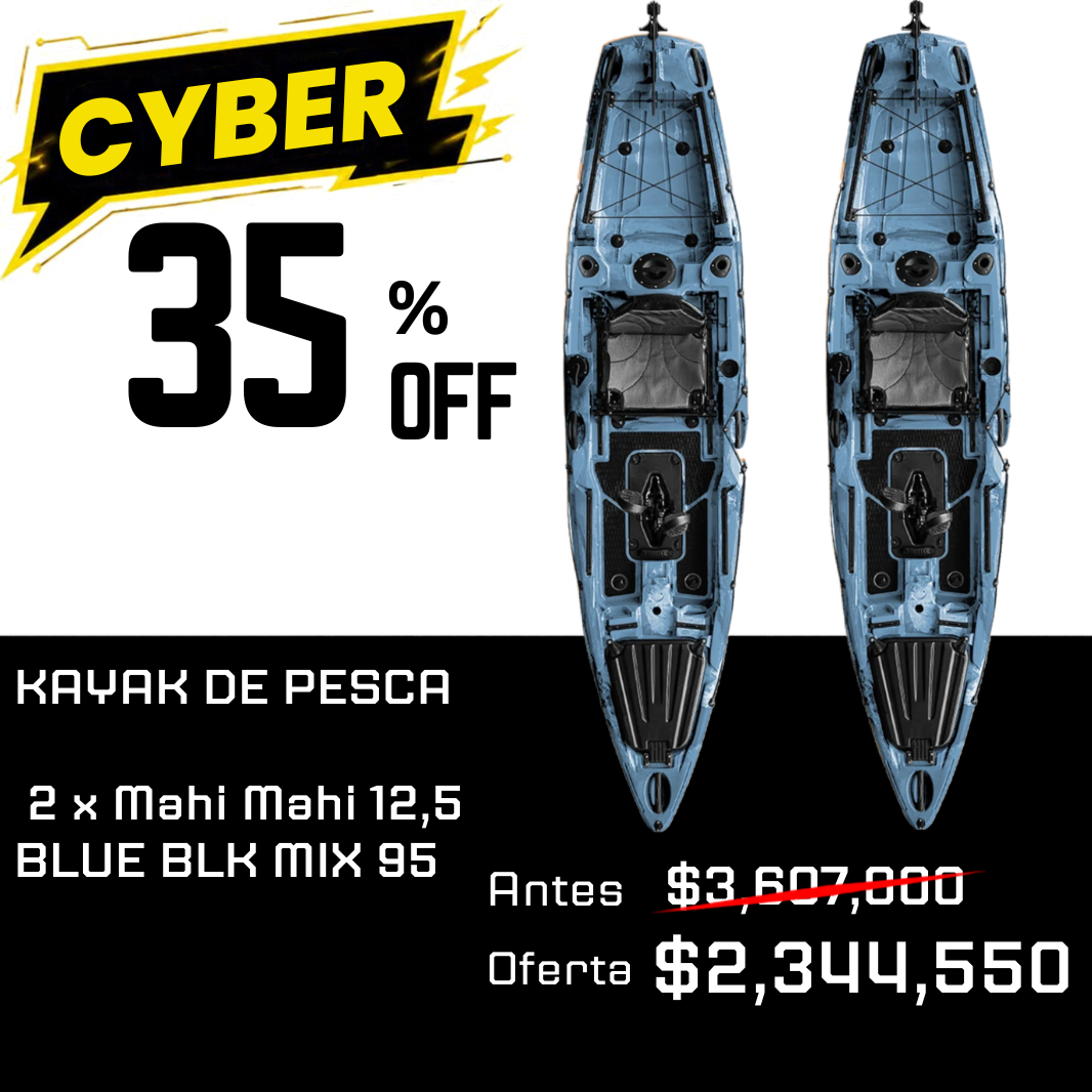 PACK | X2 PRE-VENTA ENERO/FEB Kayak MAHI MAHI 12.5