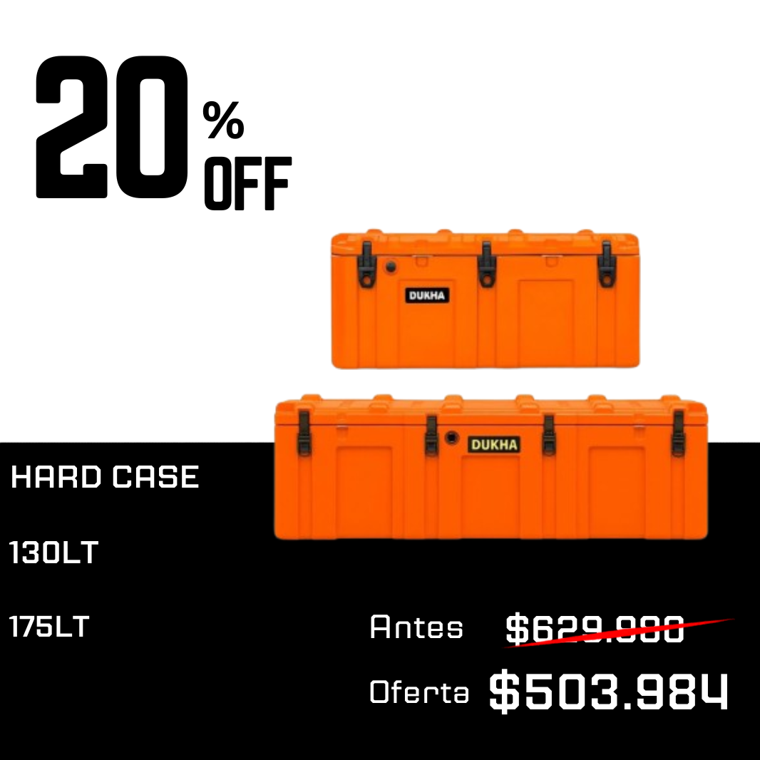 PACK | X2 HARD CASE 175L + 130L