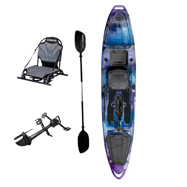 Blue Purple Black 