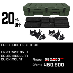 PACK | HARD CASE TITAN SERIES 95L BAG ROOFTOP