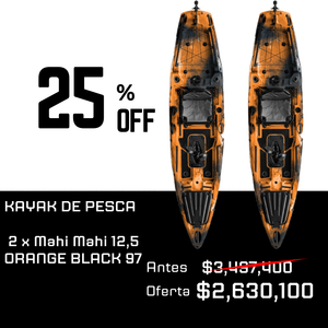 PACK | X2 PRE-VENTA ENERO Kayak MAHI MAHI 12.5