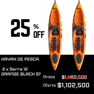 PACK | X2 PRE-VENTA ENERO Kayak Serra 12