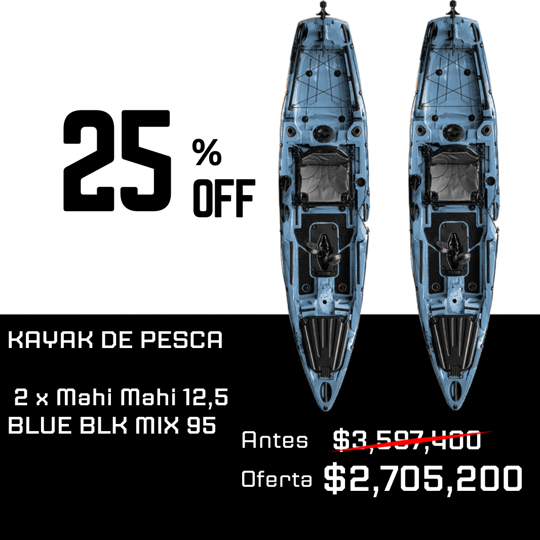 PACK | X2 PRE-VENTA ENERO Kayak MAHI MAHI 12.5