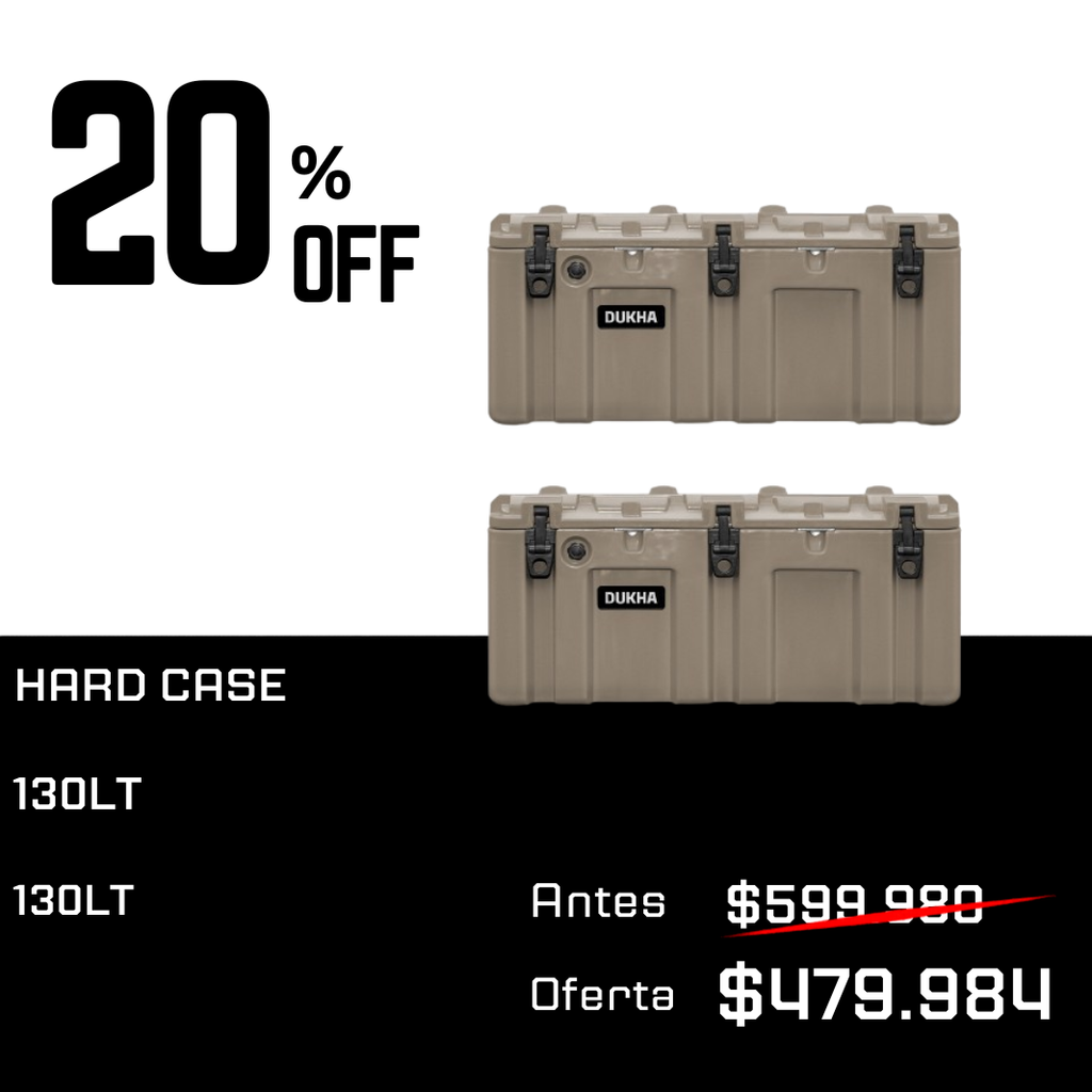 PACK | X2 HARD CASE 130L