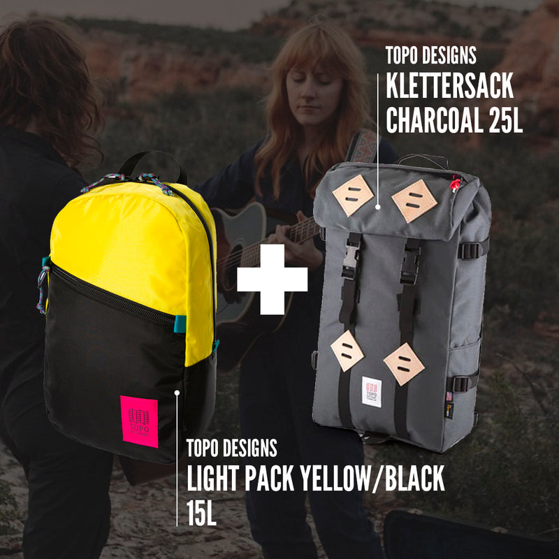 Pack Topo Klettersack Charcoal 25L