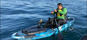 PRE-VENTA Kayak Taimen Pedal 13 Blue/Black Mixed