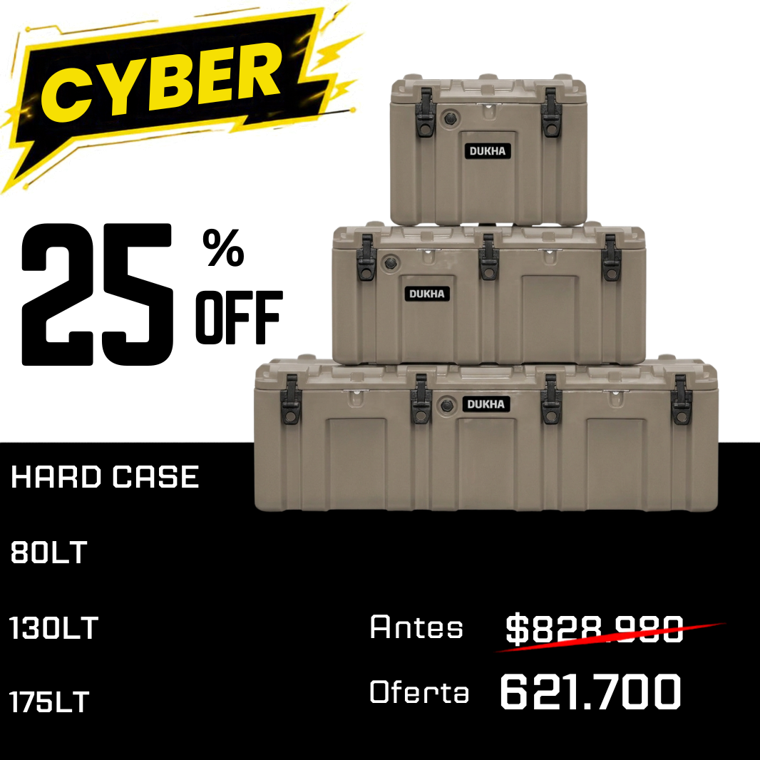 PACK | X3 HARD CASE 175L + 130L + 80L