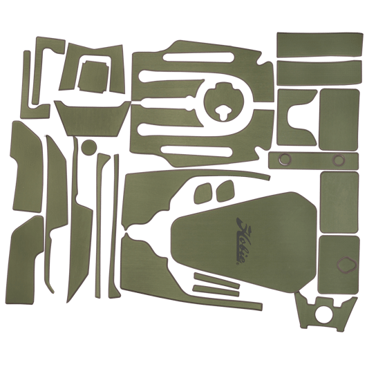 Kit completo EVA DECK PAD - HOBIE PRO ANGLER 12