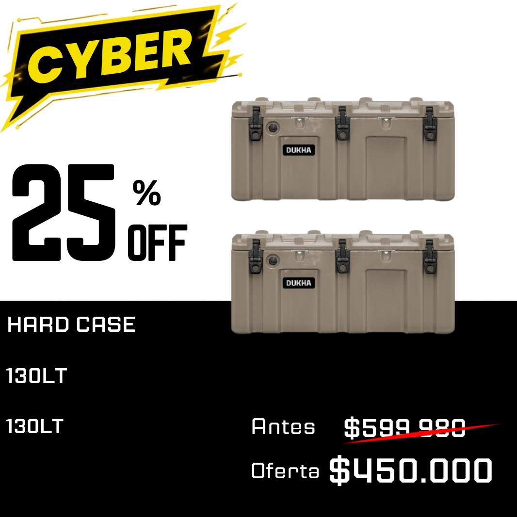 PACK | X2 HARD CASE 130L