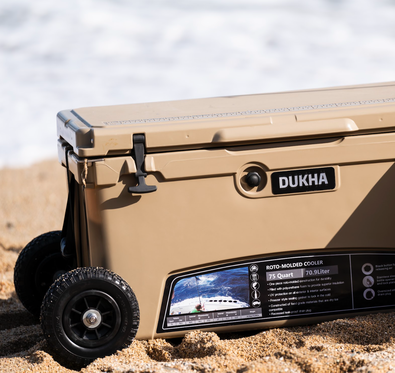 Carro porta (Ruedas) COOLER 45qt y 75qt