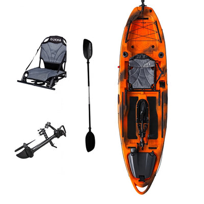 PRE-VENTA DICIEMBRE Kayak Taimen Pedal 10.4 Orange/Black mixed