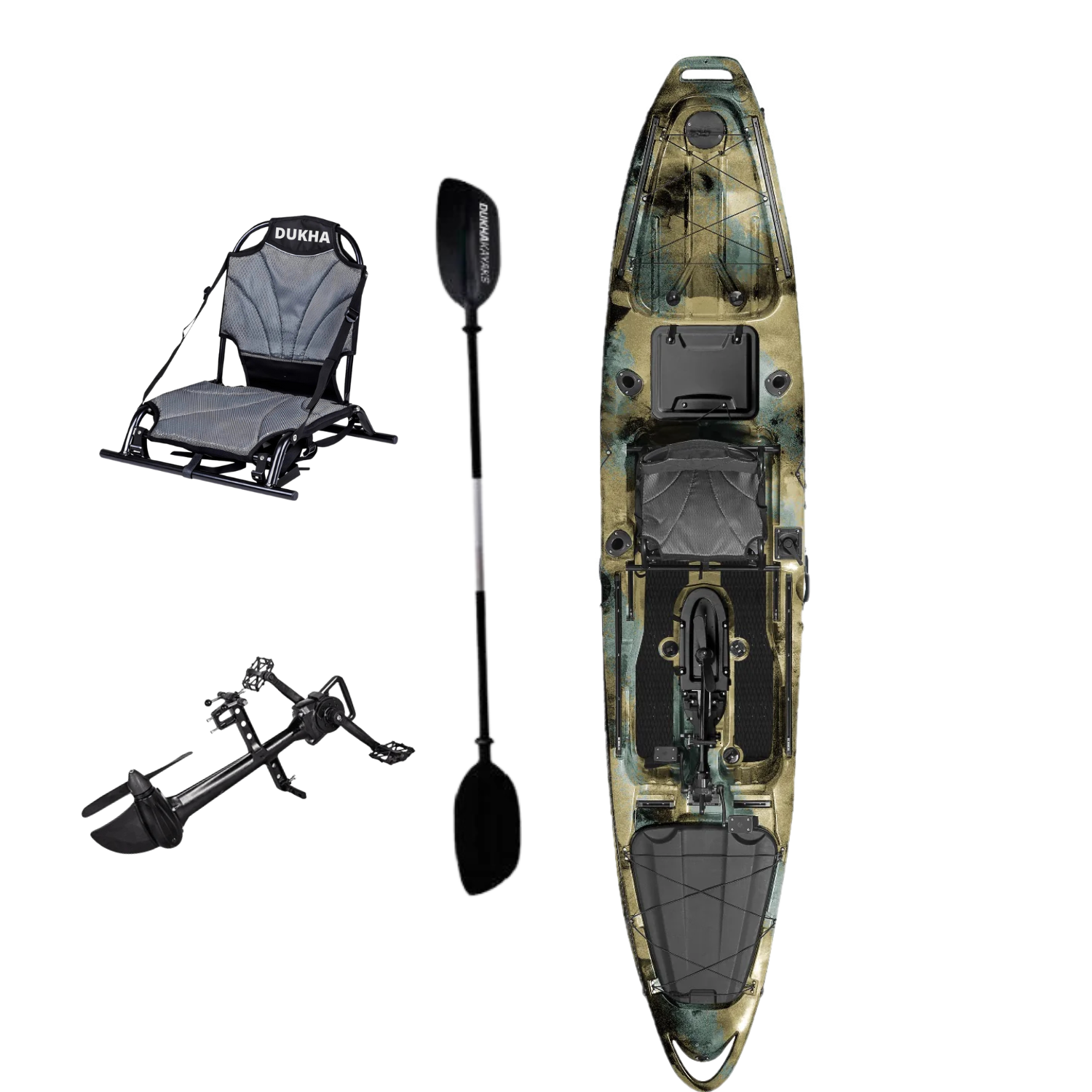 PRE-VENTA FEBRERO Kayak Taimen Pedal 13 Desert Camo