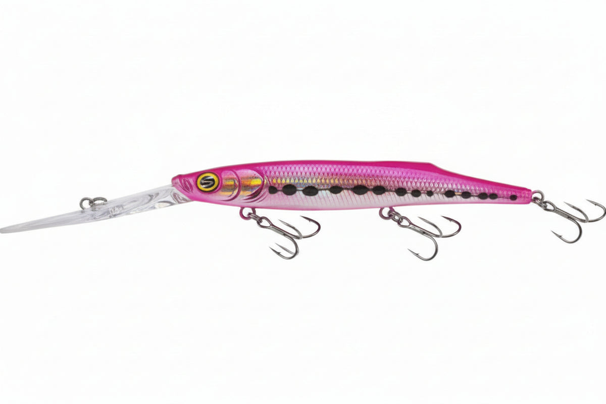 Señuelo Salmo Freediver 12SD Holographic Pink Sardine
