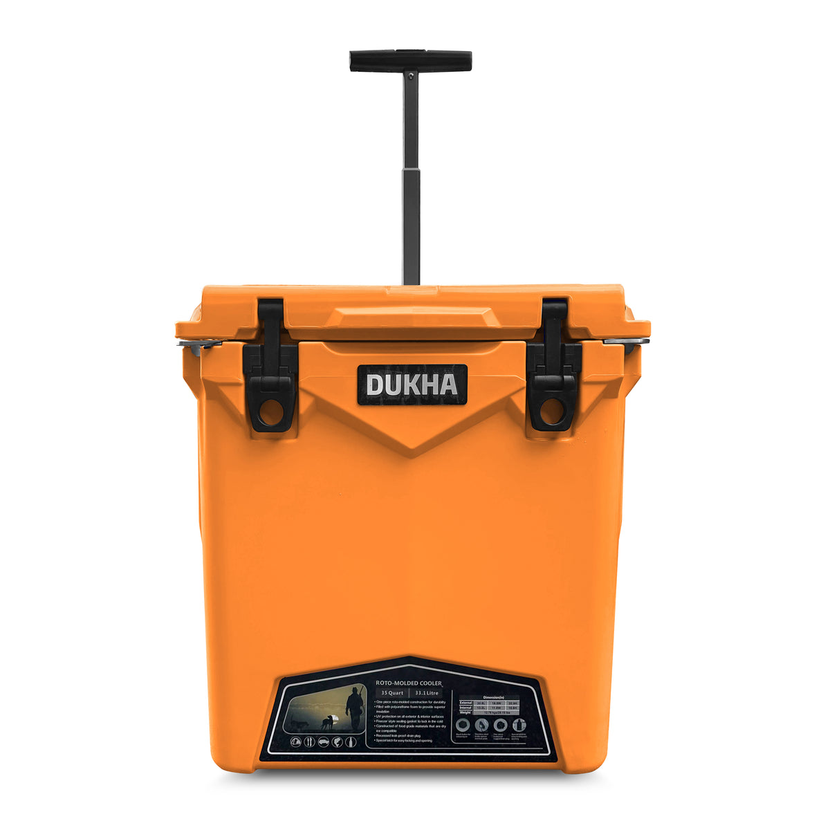 Hard Cooler Ruedas 35QT W-Series