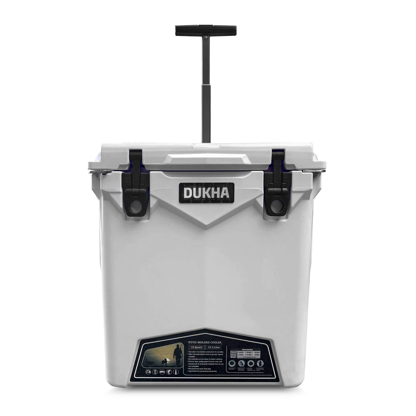 Hard Cooler Ruedas 35QT W-Series