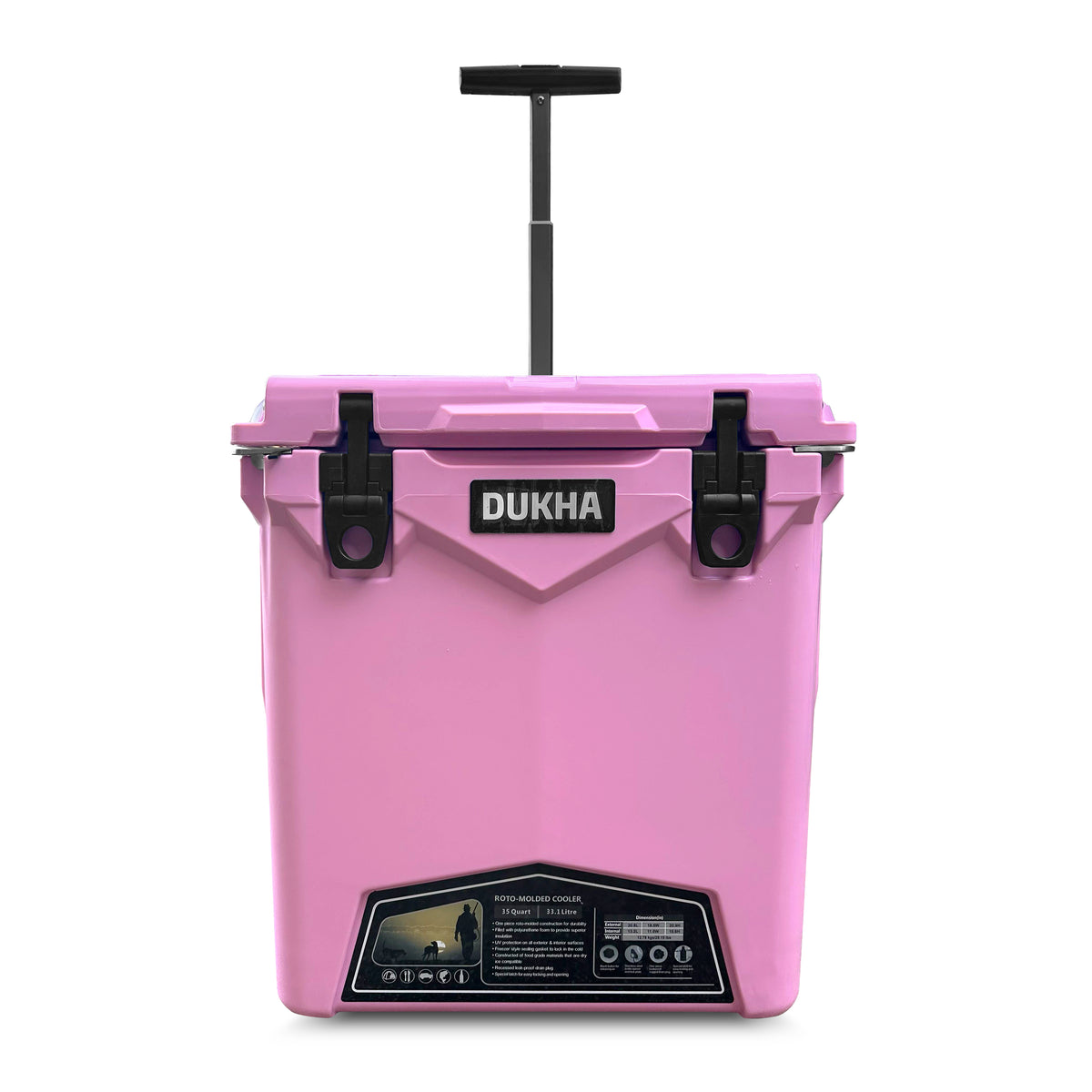 Hard Cooler Ruedas 35QT W-Series