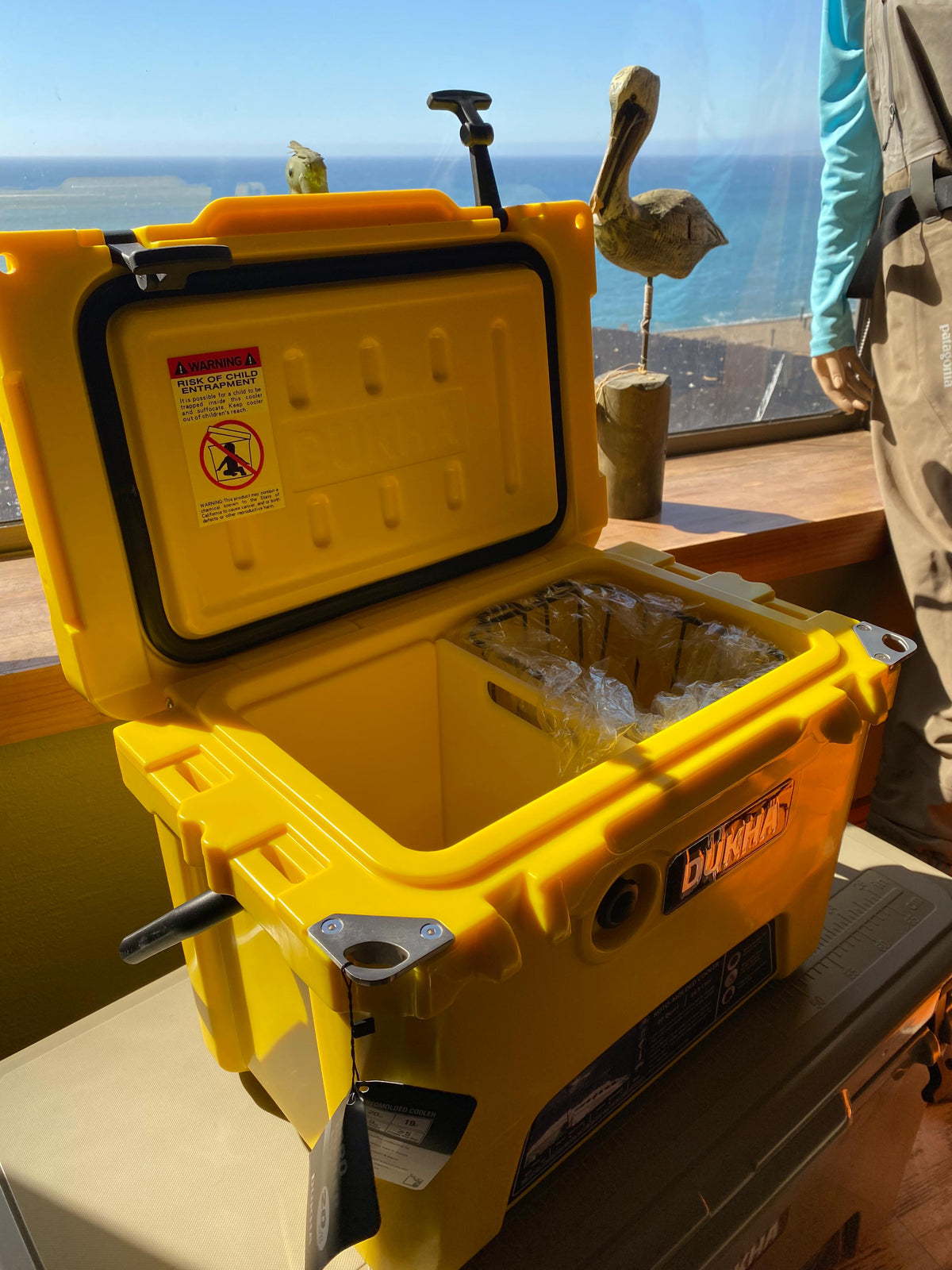HARD COOLER 20QT YELLOW