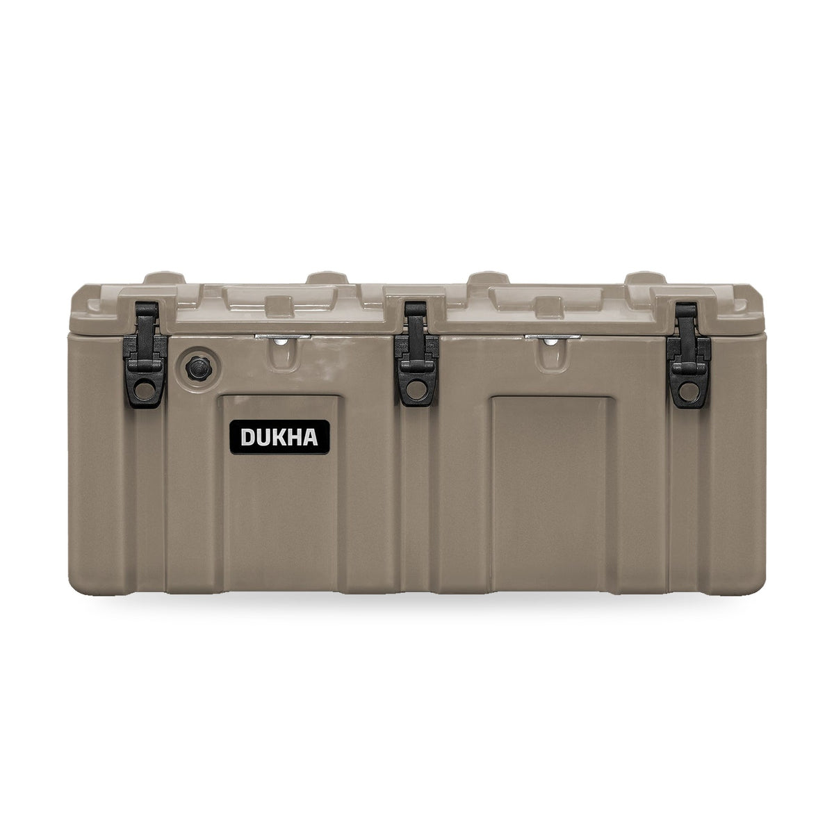 Hard Case DUKHA 130L color Sand, vista frontal