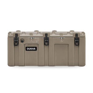 Hard Case DUKHA 130L color Sand, vista frontal