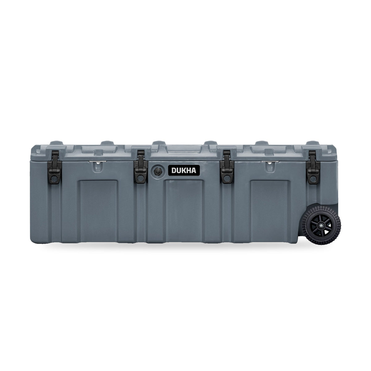 Hard Case DUKHA 175L con ruedas color Dark grey, vista frontal