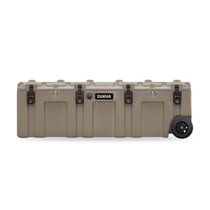 Hard Case DUKHA 175L con ruedas color Sand, vista frontal