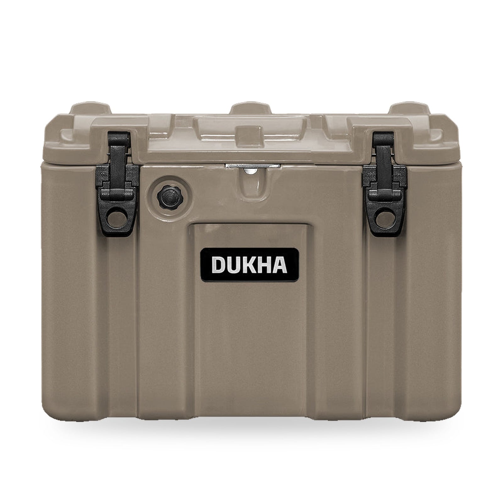 Hard Case DUKHA 80L color Sand, vista frontal