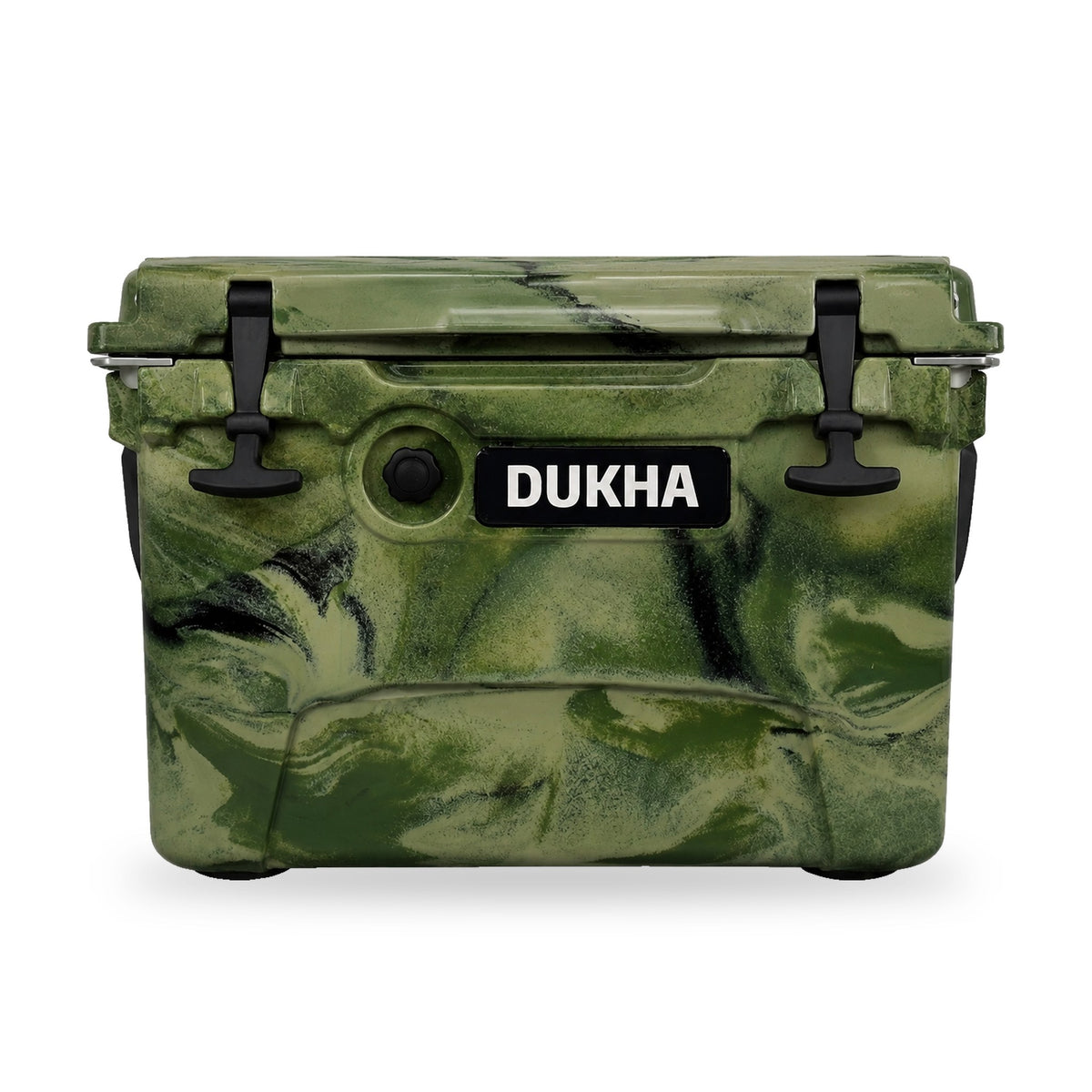 Hard Cooler DUKHA 20QT color Army Camo, vista frontal
