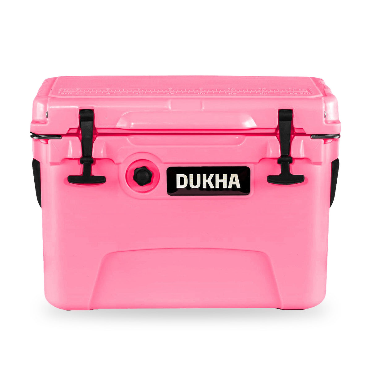 Hard Cooler DUKHA 20QT color Coral, vista frontal