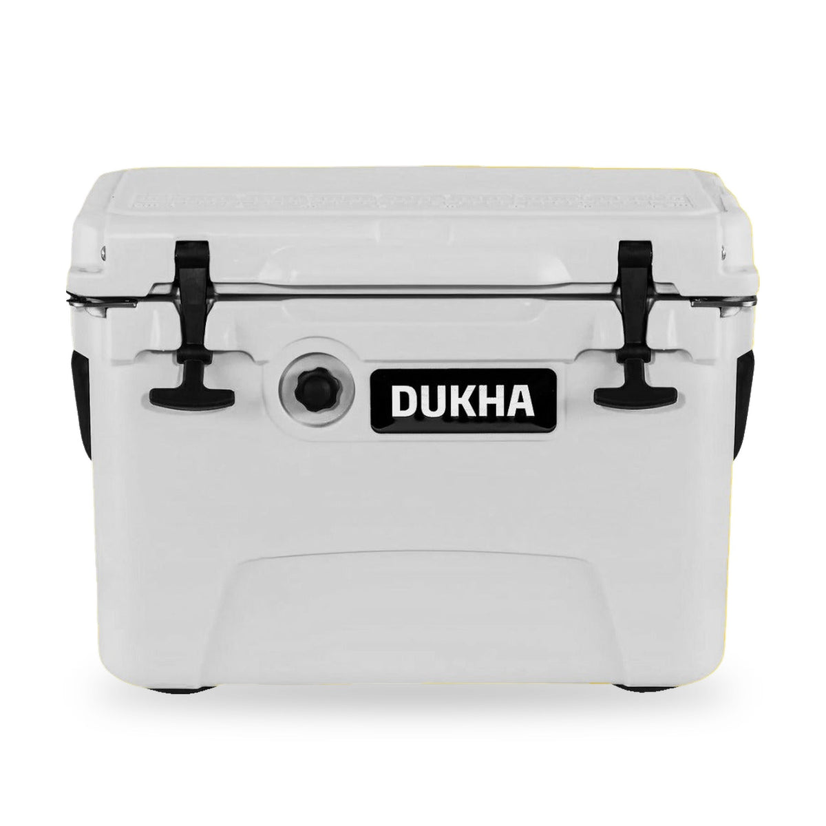 Hard Cooler DUKHA 20QT color White, vista frontal